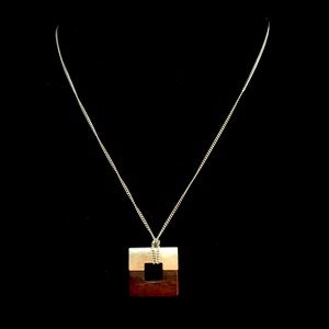 Teno Wood & Steel Pendant